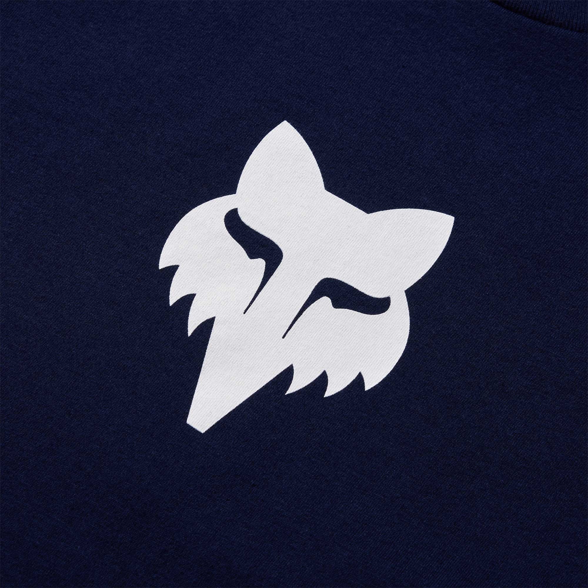 FOX Racing Youth T-Shirt - FOX HEAD SS TEE (Navy)