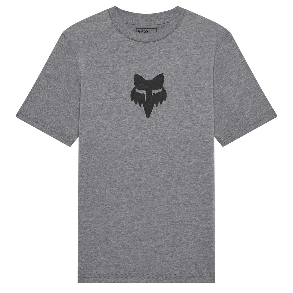 FOX Racing Youth T-Shirt - FOX HEAD SS TEE (Heather Dark Grey)