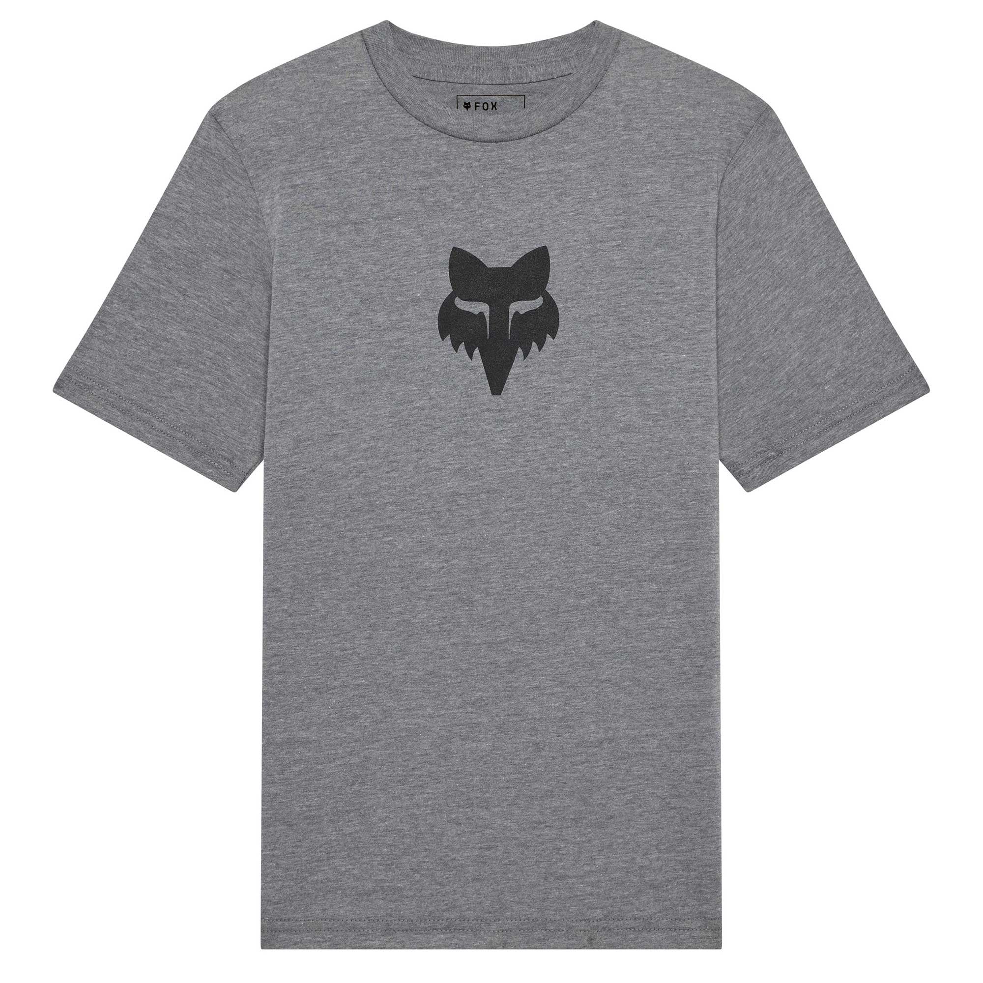 FOX Racing Youth T-Shirt - FOX HEAD SS TEE (Heather Dark Grey)
