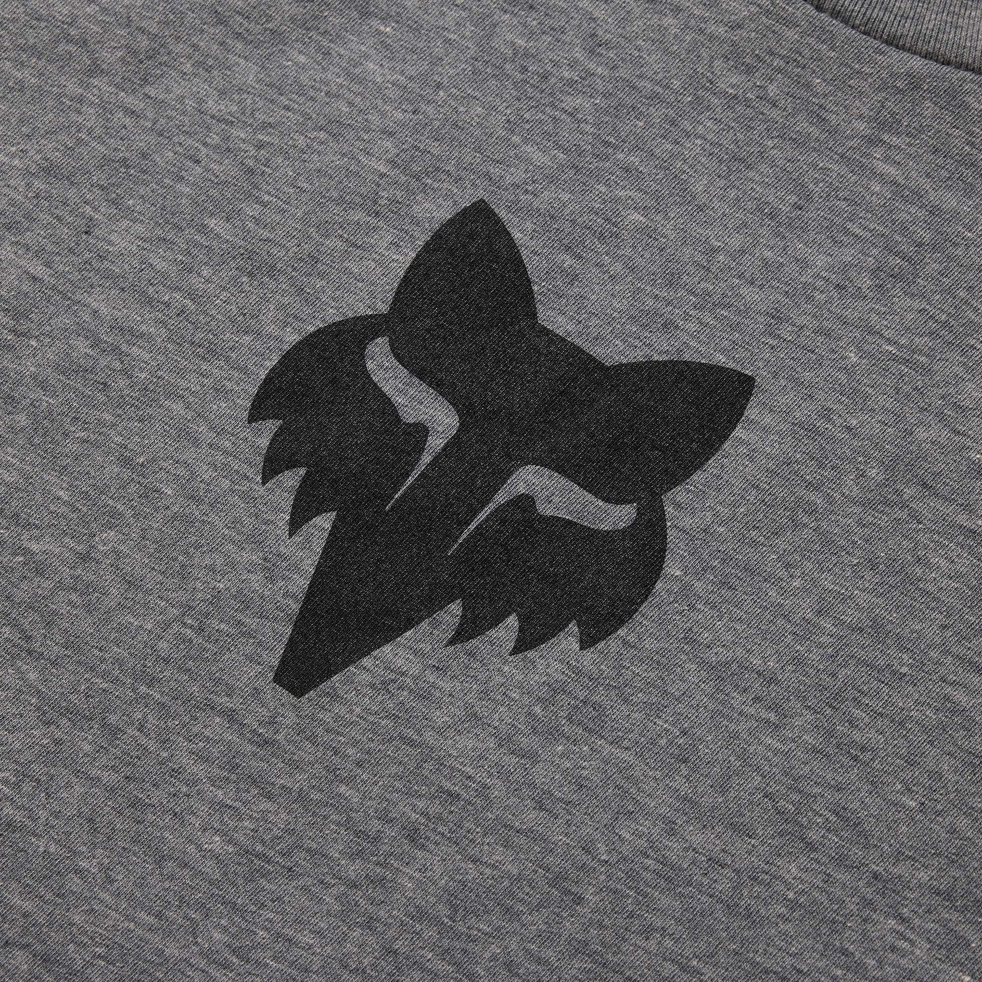 FOX Racing Youth T-Shirt - FOX HEAD SS TEE (Heather Dark Grey)
