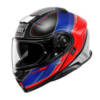 Shoei Neotec 3 Sharpen TC-10 Motorcycle Flip Up Helmet (Black/Red/Blue)