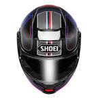 Shoei Neotec 3 Sharpen TC-10 Motorcycle Flip Up Helmet (Black/Red/Blue)