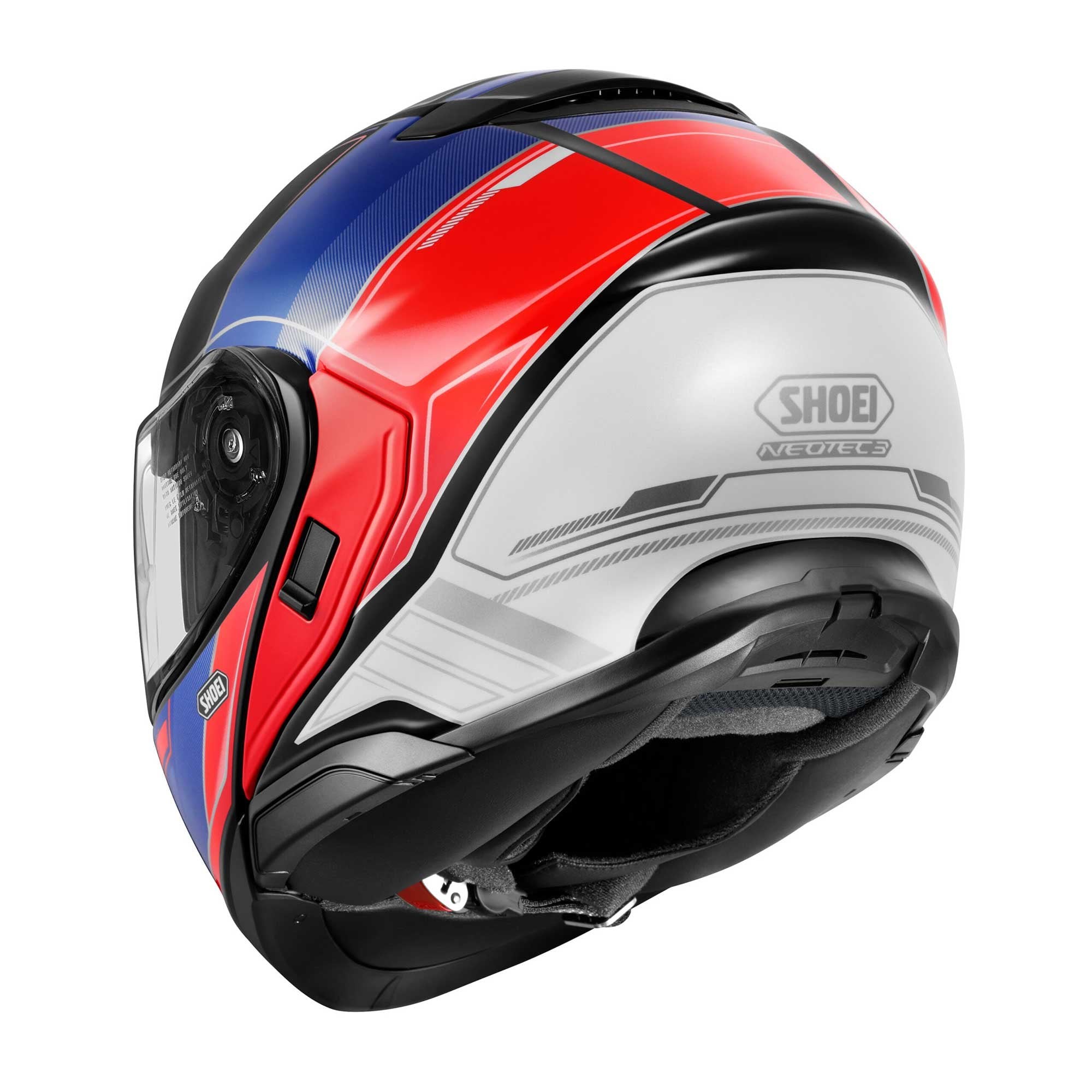 Shoei (2026) Helmet - Neotec 3 Sharpen TC-10 (Red/Blue) - Helmets