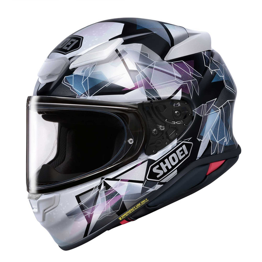 Shoei (2026) Helmet - NXR2 Origami TC-5 (Black/White)