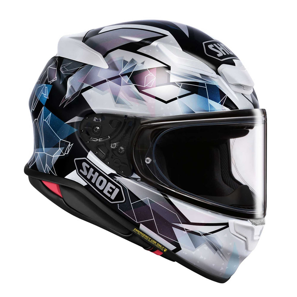 Shoei (2026) Helmet - NXR2 Origami TC-5 (Black/White)