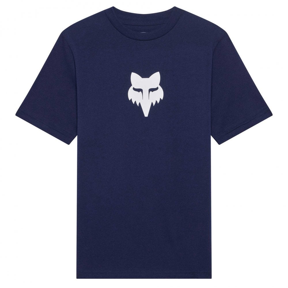 FOX Racing Youth T-Shirt - FOX HEAD SS TEE (Navy)