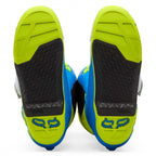 FOX Racing Motocross Boots - MOTION 2.0 (Blue/Yellow)