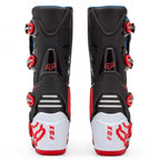 FOX Racing Motocross Boots - MOTION 2.0 (White/Fluo Red/Black)