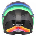 LS2 Motorcycle Road Helmet - FF820 Rapid 3 Flow (Black/Multi)