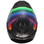 LS2 Motorcycle Road Helmet - FF820 Rapid 3 Flow (Black/Multi)