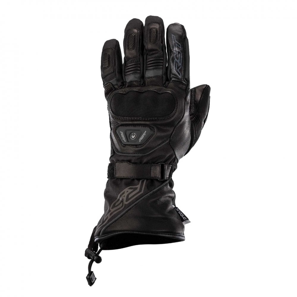 RST Motorcycle Winter Gloves - Pro Series Paragon 6 Heated CE Waterproof (Black)
