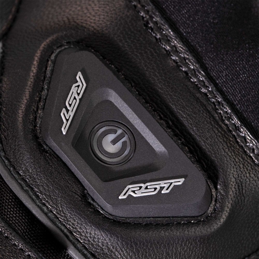 RST Motorcycle Winter Gloves - Pro Series Paragon 6 Heated CE Waterproof (Black)