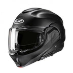 HJC Motorcycle Flip Over  Touring Helmet - F100 Plain (Matt Black)