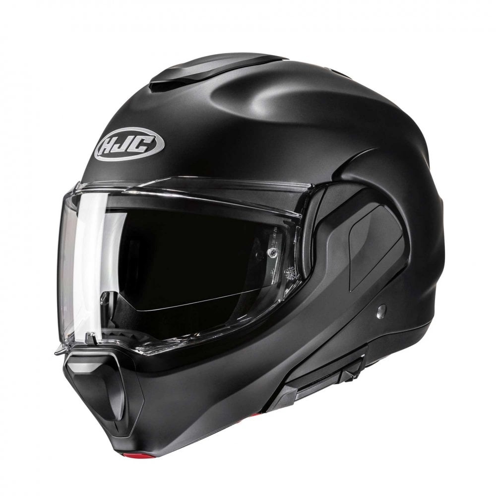 HJC Motorcycle Flip Over  Touring Helmet - F100 Plain (Matt Black)