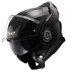 LS2 Motorcycle Touring Flip Over Helmet - FF901 Advant X Solid (Carbon)