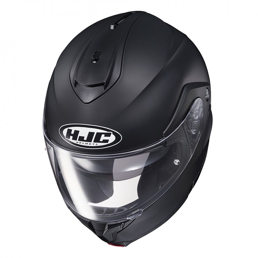 HJC Motorcycle Flip Up Helmet - C91N Plain (Matt Black)