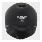 LS2 Motorcycle Flip Up Helmet - FF908 Strobe II (Matt Black)