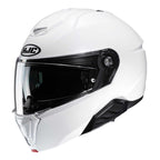 HJC Motorcycle Flip Up Helmet - I91 Plain (Gloss White)