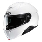 HJC Motorcycle Flip Up Helmet - I91 Plain (Gloss White)