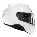 HJC Motorcycle Flip Up Helmet - I91 Plain (Gloss White)