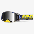 100% MX | MTB Goggles - Armega (FURIOUS) Silver Iridium Lens