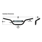 Renthal (Handlebar) 7/8” - 613 - Enduro Hi/6.5”