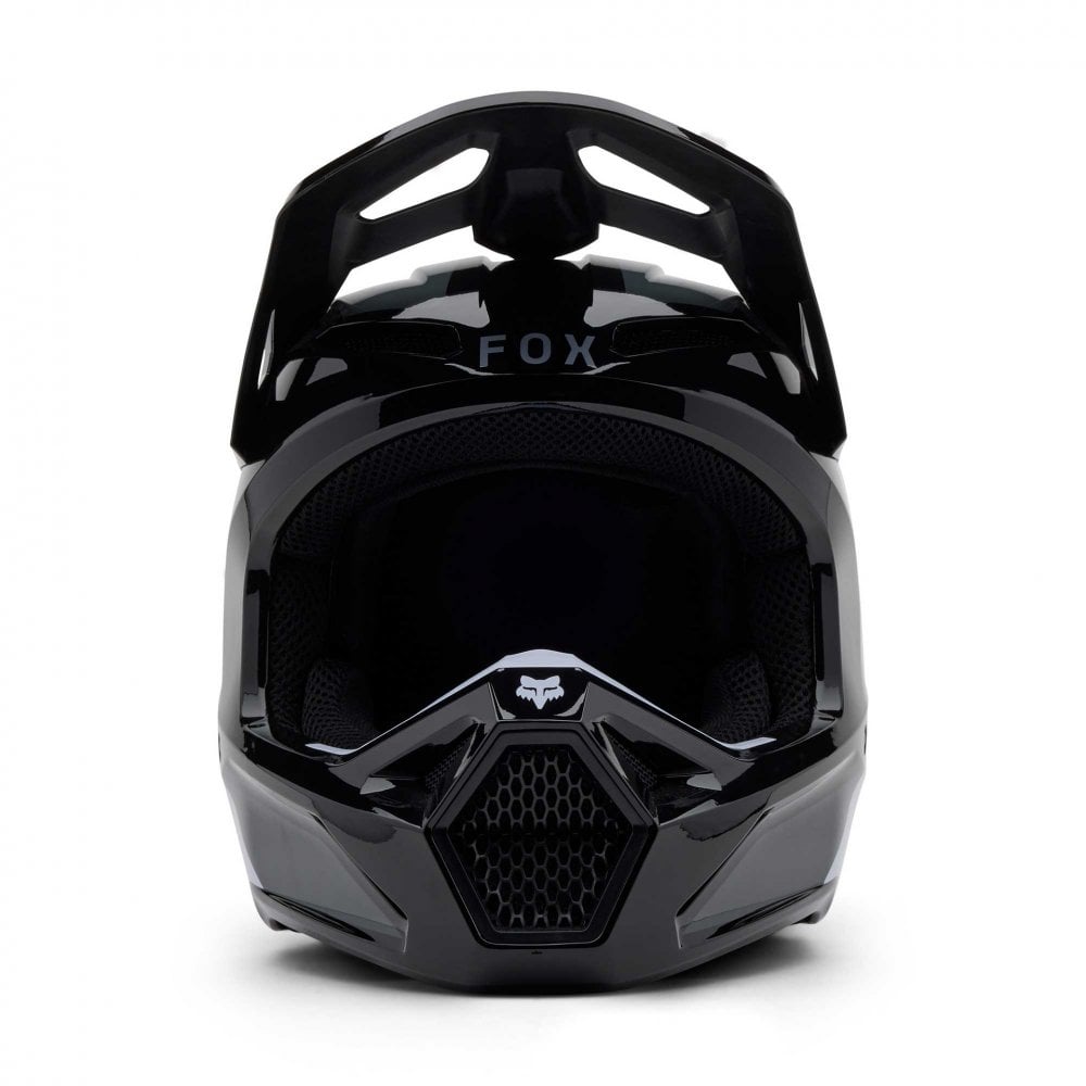 FOX (SALE) Youth Helmet - V1 LEAN (Black)