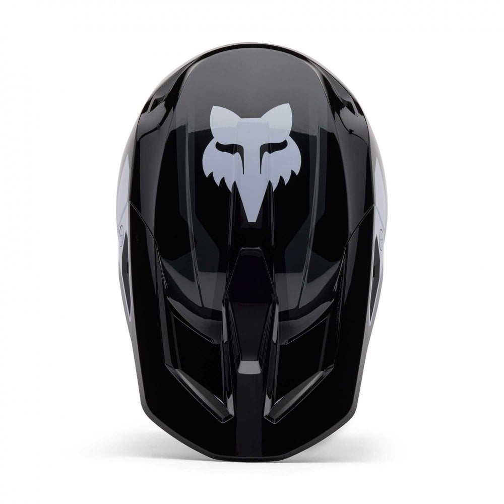 FOX (SALE) Youth Helmet - V1 LEAN (Black)