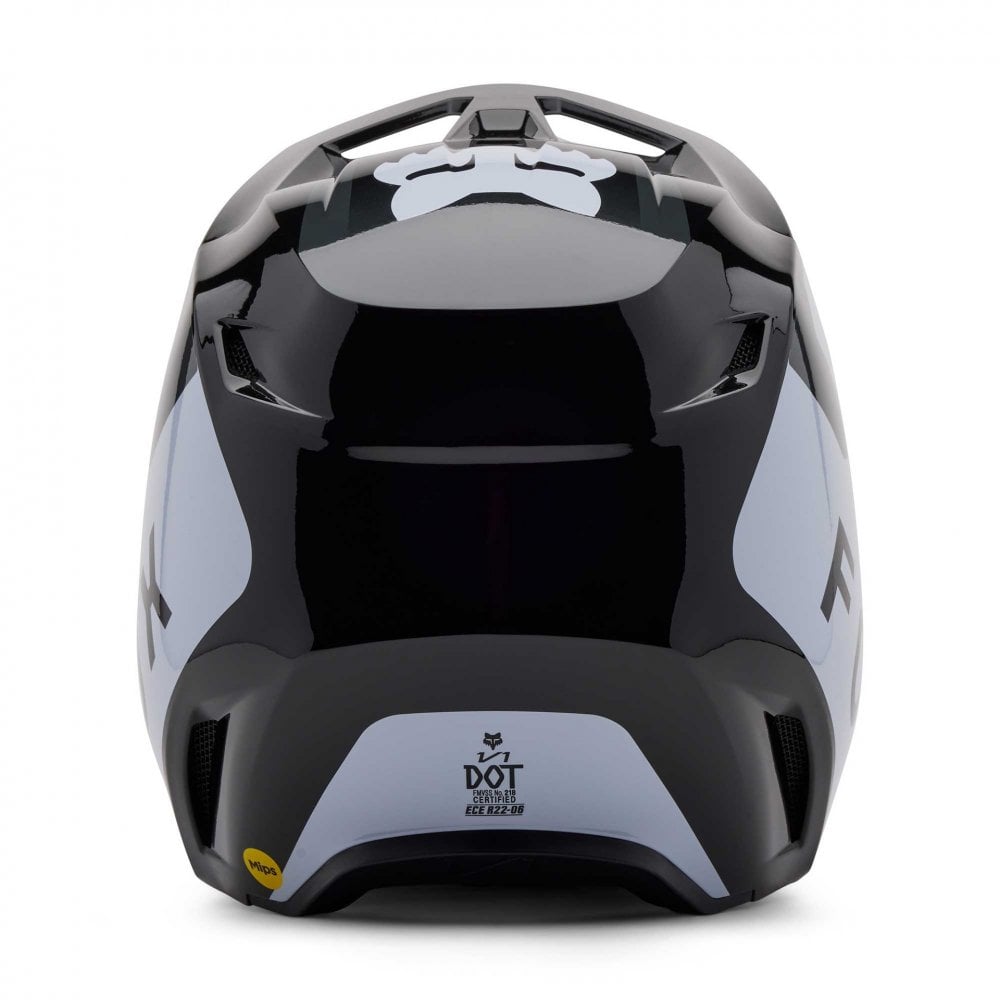 FOX (SALE) Youth Helmet - V1 LEAN (Black)