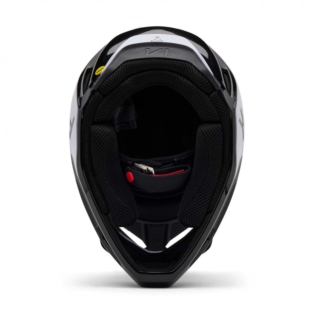 FOX (SALE) Youth Helmet - V1 LEAN (Black)