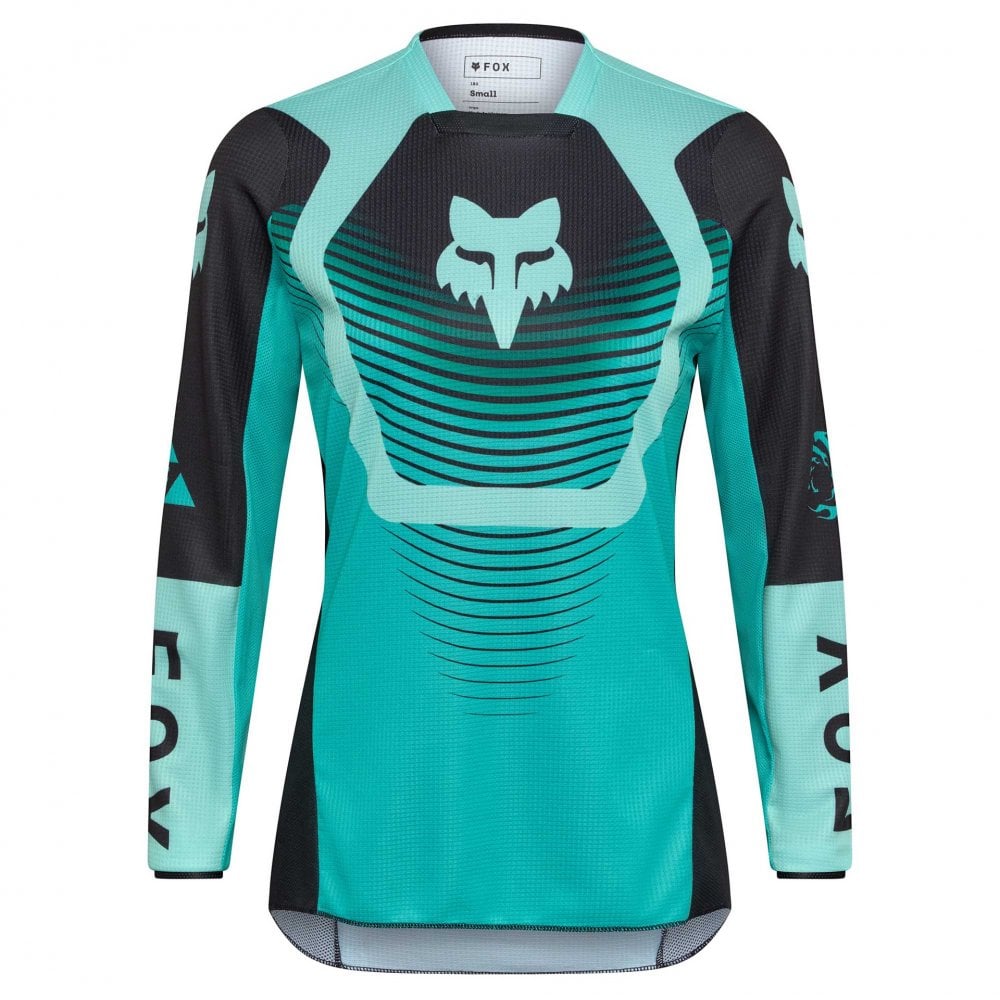 FOX Racing Women's MX Jersey & Pant Kit Deal - 180 COLLECT (Spearmint/Teal/Black)