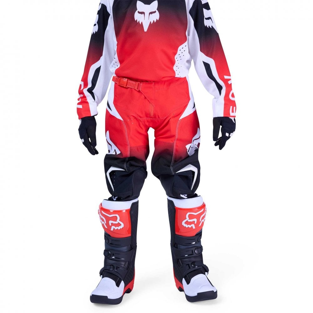 FOX Racing Youth MX Pant - 180 SHIELD (Fluo Red/White/Black)