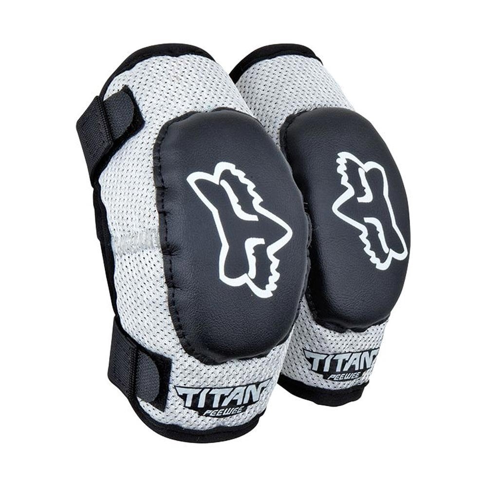 FOX Racing MX | MTB Kids Armour - Titan Elbow Guard (Black/Silver)