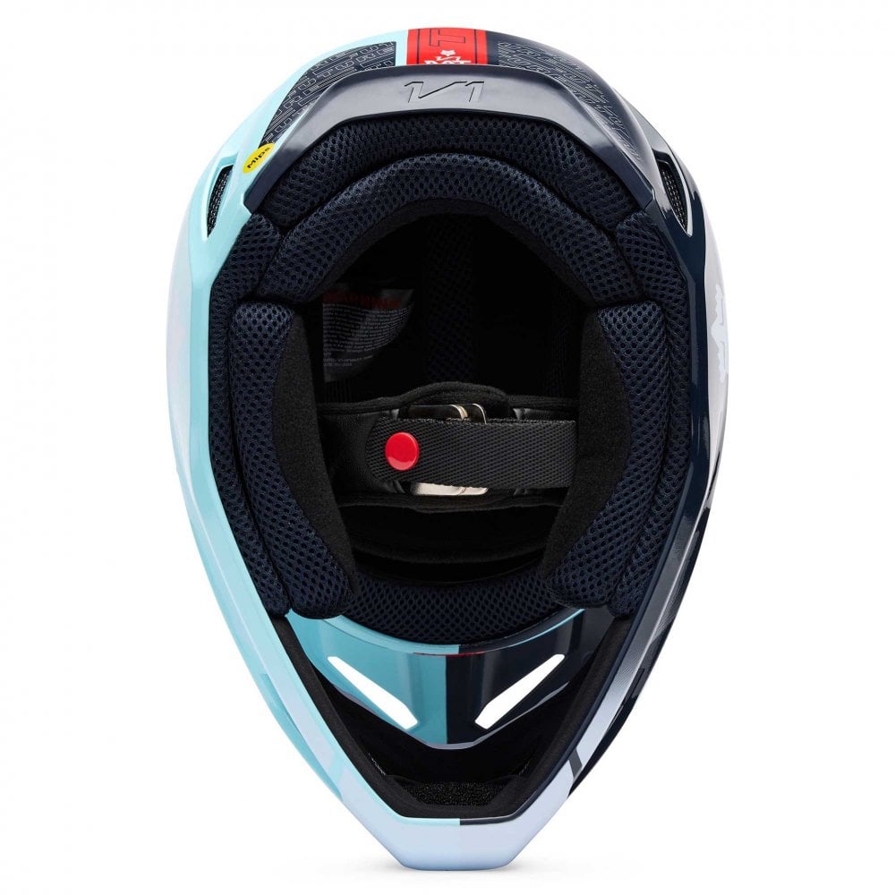 FOX (MX26) Youth Helmet - V1 ELEVATED (Light Blue)