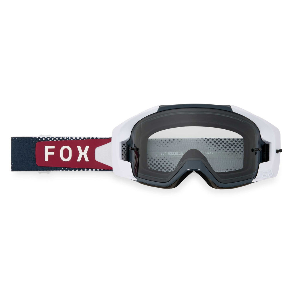 FOX Racing MX | MTB Goggles - VUE TACTILE (White) Dark Grey Lens
