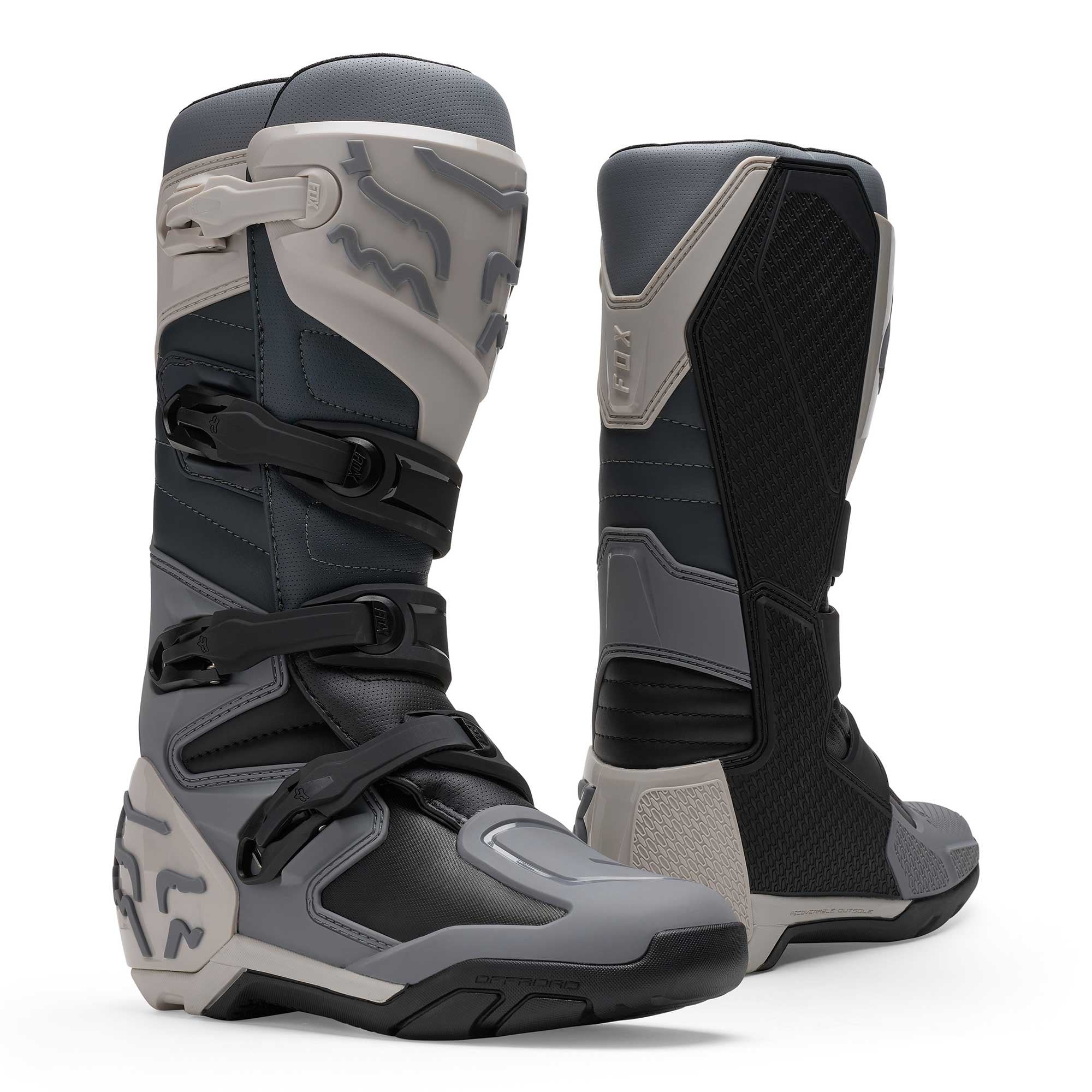 FOX Racing Motion X Enduro | Adventure Boots (Chalk)