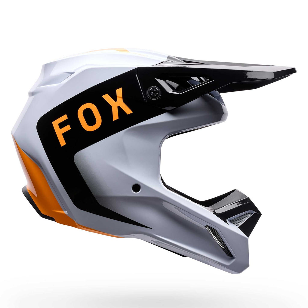 FOX Racing MX | Enduro Helmet - V1 NOBLE (Black/White)