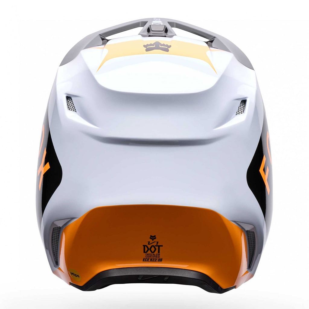 FOX Racing MX | Enduro Helmet - V1 NOBLE (Black/White)