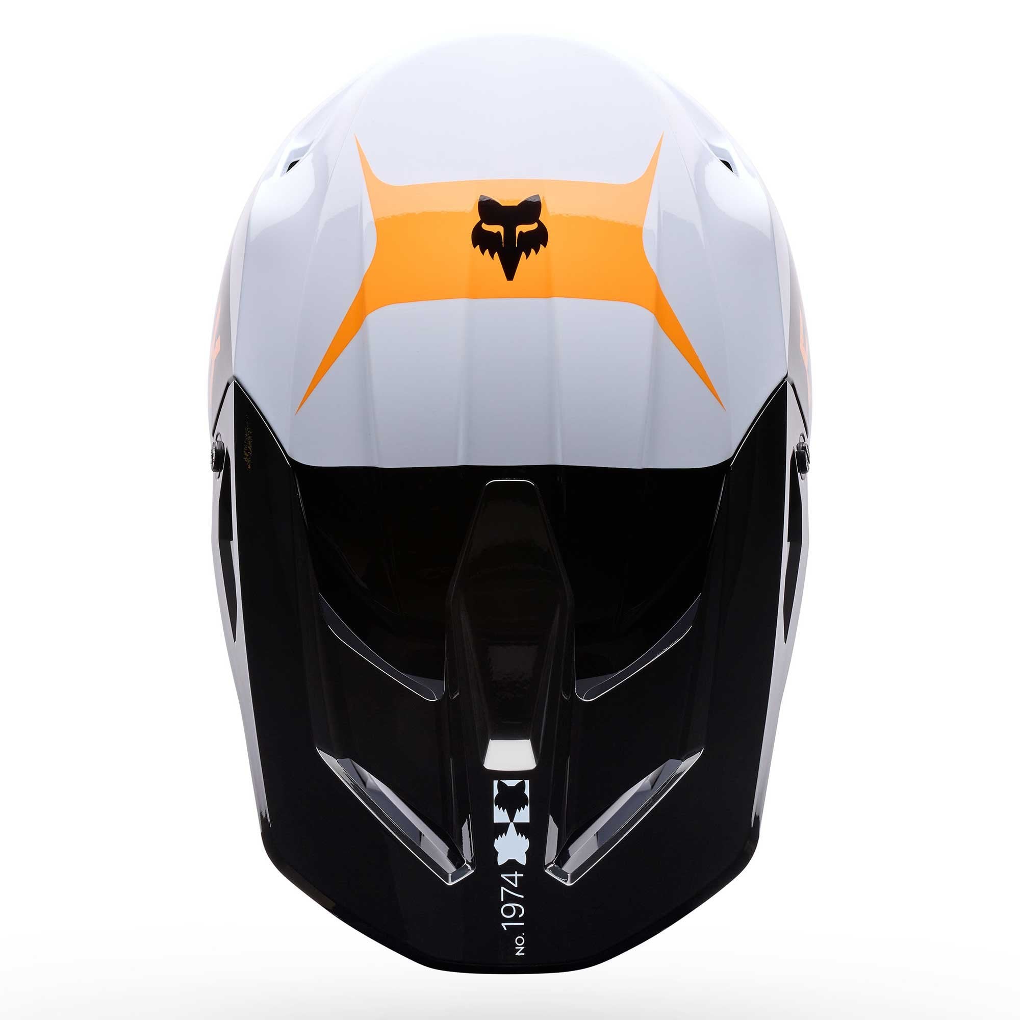 FOX Racing MX | Enduro Helmet - V1 NOBLE (Black/White)