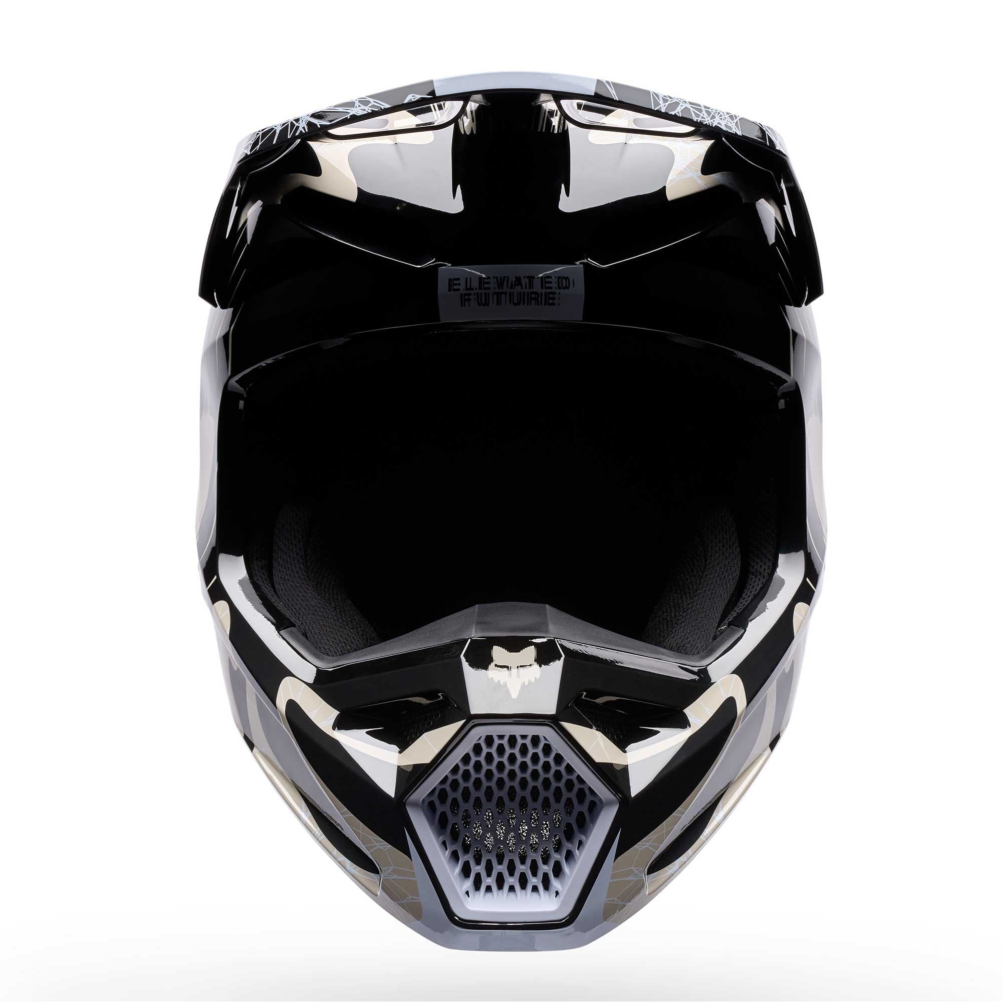 FOX Racing MX | Enduro Helmet - V1 DIFFUSE SE (Black/Grey)