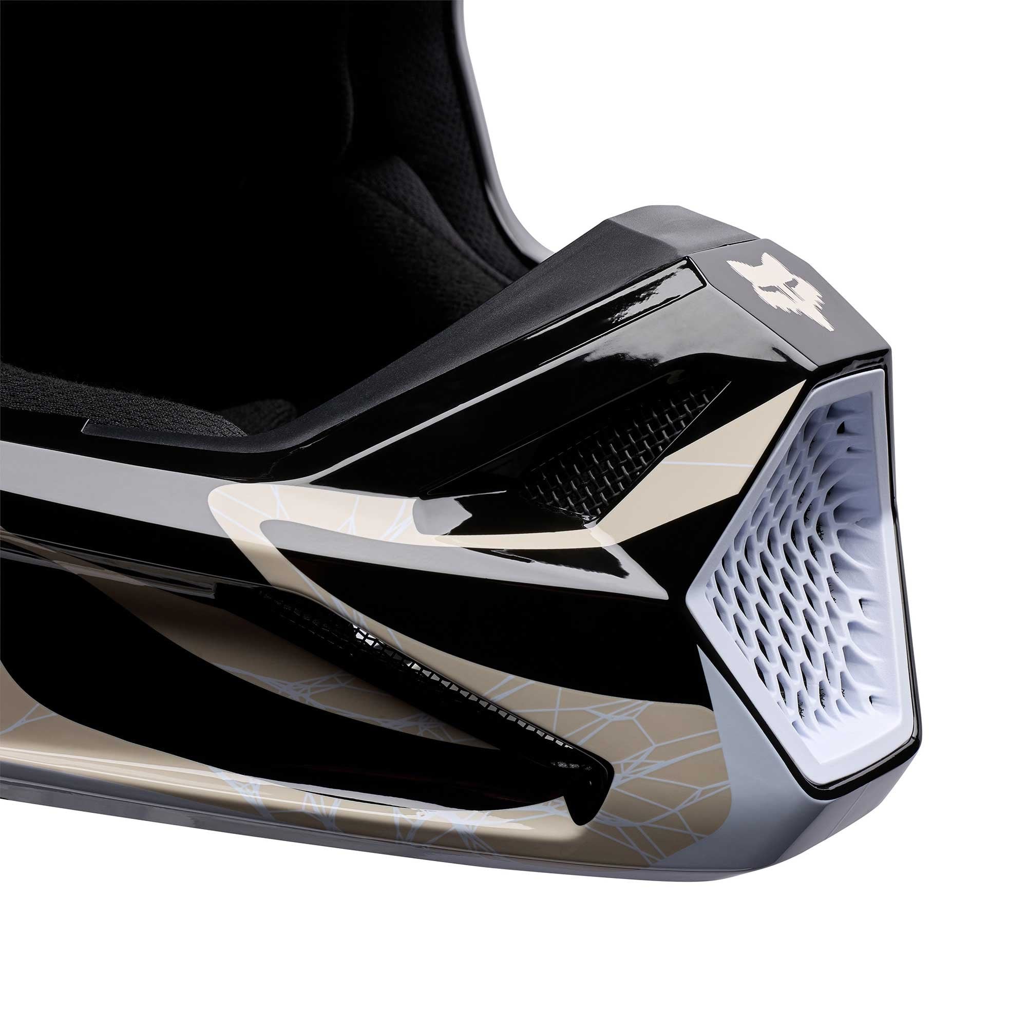FOX Racing MX | Enduro Helmet - V1 DIFFUSE SE (Black/Grey)