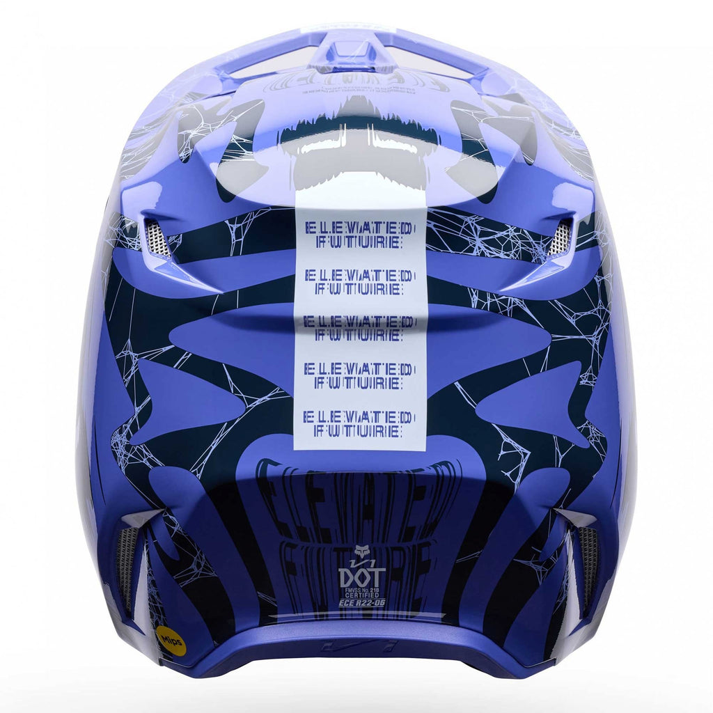 FOX Racing MX | Enduro Helmet - V1 DIFFUSE SE (Purple Dove)