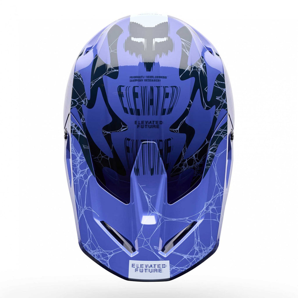FOX Racing Youth MX Helmet - V1 DIFFUSE SE (Purple Dove)
