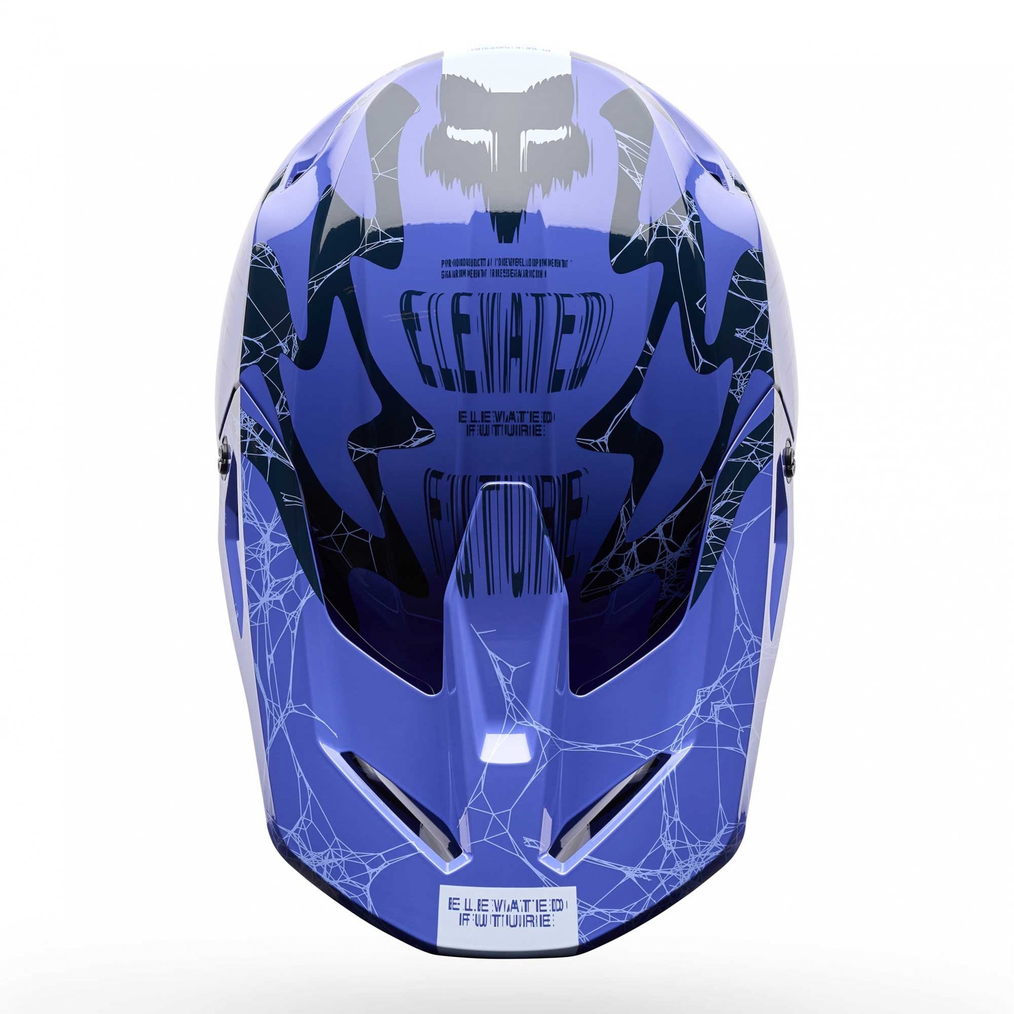 FOX Racing Youth MX Helmet - V1 DIFFUSE SE (Purple Dove)