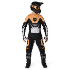 FOX Racing MX Jersey & Pant Kit Deal - 180 NOBLE (Black/White/Yellow)
