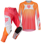 FOX Racing MX Jersey & Pant Kit Deal - 180 Air TAPER (Neon Pink/Orange/White)