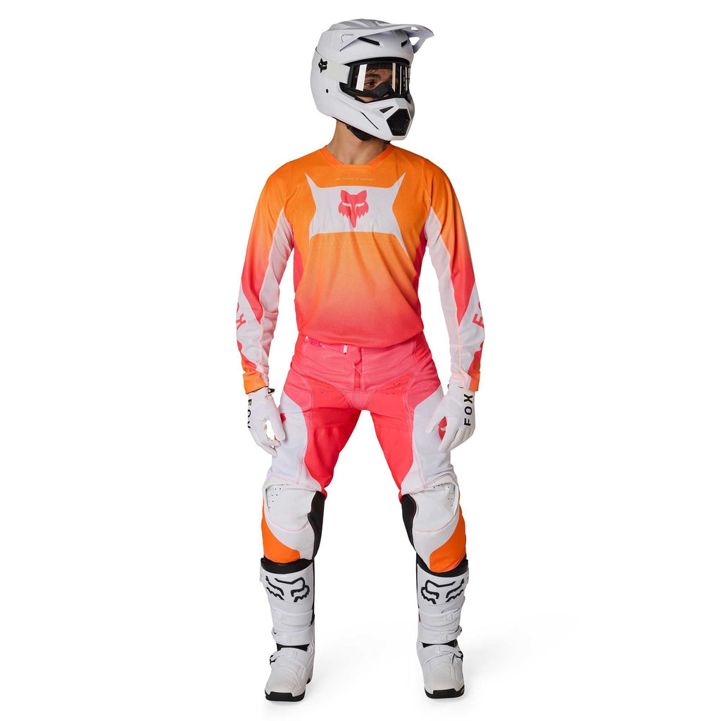 FOX Racing MX Jersey & Pant Kit Deal - 180 Air TAPER (Neon Pink/Orange/White)