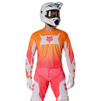 FOX Racing MX Jersey & Pant Kit Deal - 180 Air TAPER (Neon Pink/Orange/White)