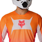 FOX Racing MX Jersey & Pant Kit Deal - 180 Air TAPER (Neon Pink/Orange/White)