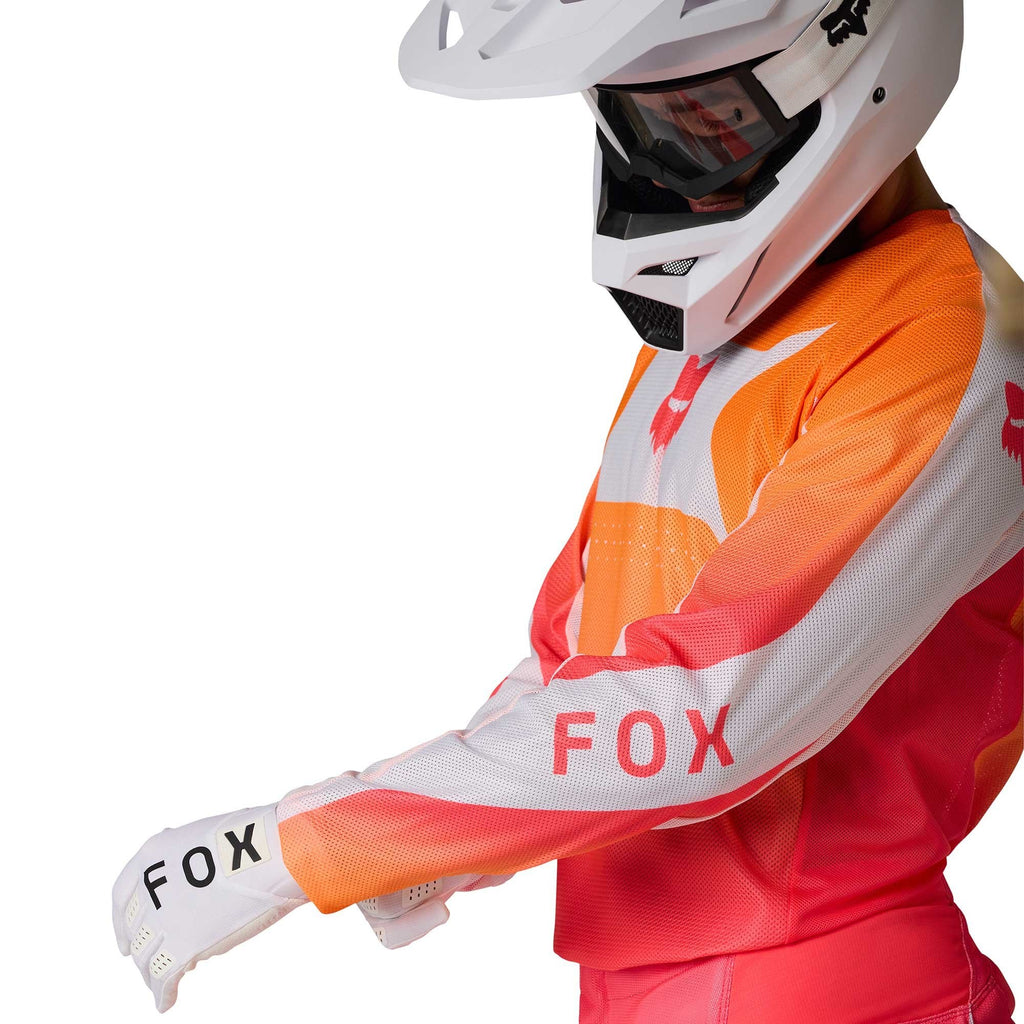 FOX Racing MX Jersey & Pant Kit Deal - 180 Air TAPER (Neon Pink/Orange/White)